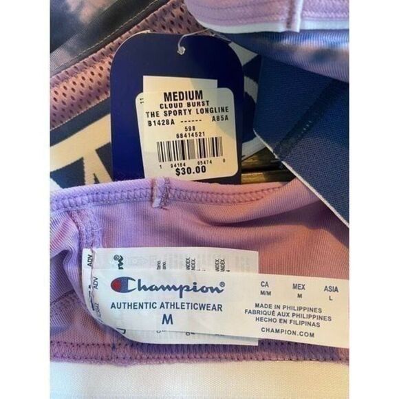 CHAMPION MEDIUM WOMENS LONGLINE SPORTS BRA - Picture 3 of 6